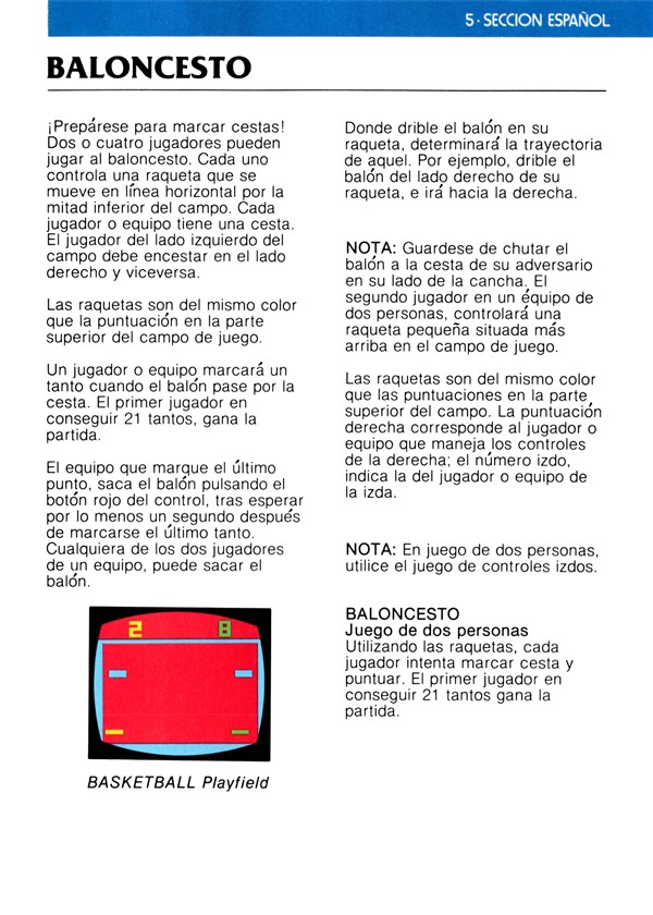 Instructions page 73