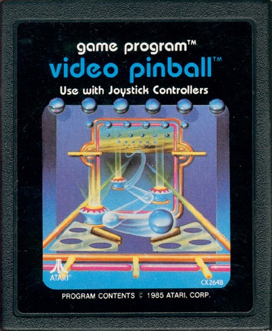 Video Pinball — Cartridge 1