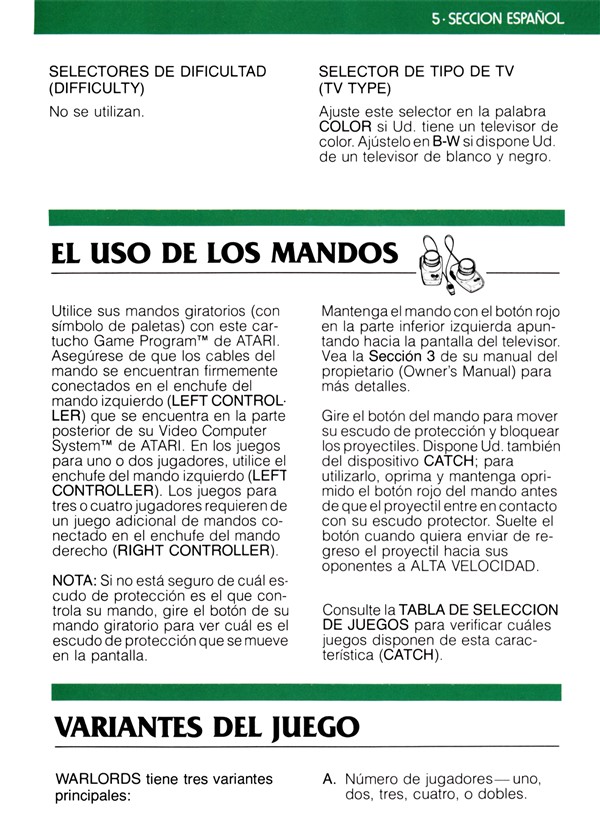 Instructions page 33