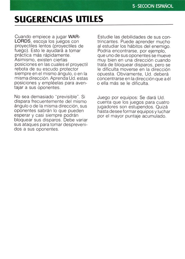 Instructions page 35