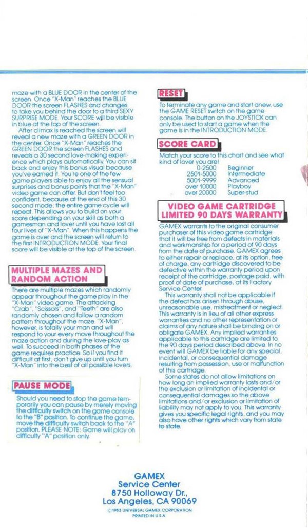 Instructions page 4