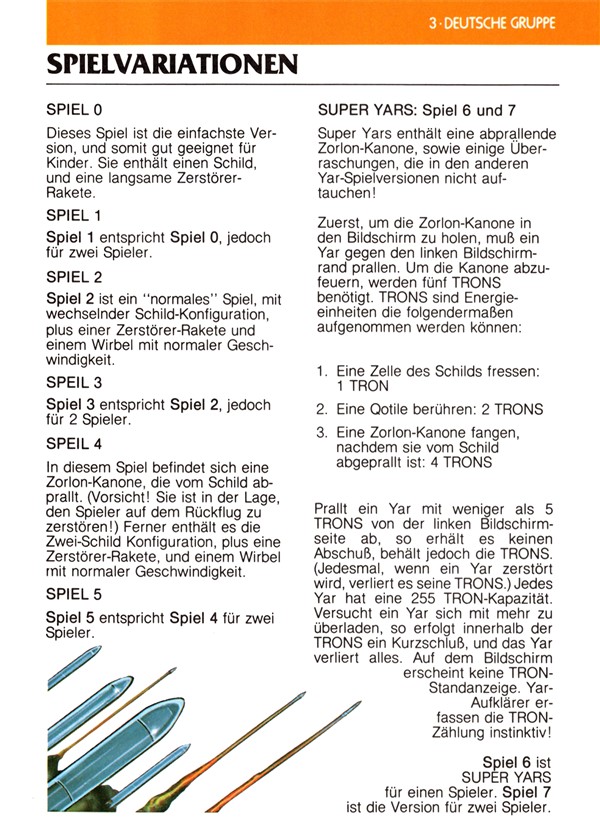 Instructions page 29