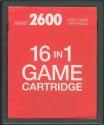 16 in 1 Game Cartridge Atari cartridge scan