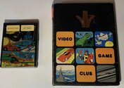 2 in 1 - Super Tennis / Piloto Del Tiempo Atari cartridge scan