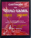 2 in 1 - Tennis / Freeway Atari cartridge scan
