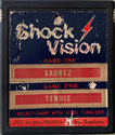 2 in 1 - Xadrez / Tennis Atari cartridge scan