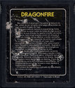 2 Jogos - Dragonfire / Pinball Atari cartridge scan