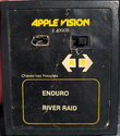 2 Jogos - Enduro / River Raid Atari cartridge scan