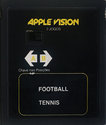 2 Jogos - Football / Tennis Atari cartridge scan