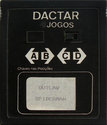 2 Jogos - Outlaw / Spiderman Atari cartridge scan