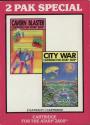 2 Pak Special - Cavern Blaster / City War Atari cartridge scan