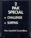 2 Pak Special - Challenge / Surfing Atari cartridge scan