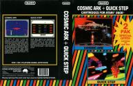 2 Pak Special - Cosmic Ark / Quick Step Atari cartridge scan