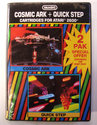 2 Pak Special - Cosmic Ark / Quick Step Atari cartridge scan