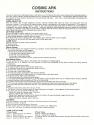 2 Pak Special - Cosmic Ark / Quick Step Atari instructions