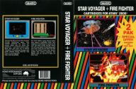 2 Pak Special - Star Voyager / Fire Fighter Atari cartridge scan