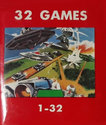 32 Games Atari cartridge scan