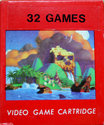 32 Games Atari cartridge scan