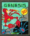 3-D Genesis Atari cartridge scan