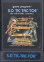 3-D Tic-Tac-Toe Atari cartridge scan