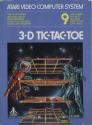 3-D Tic-Tac-Toe Atari cartridge scan