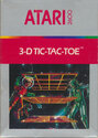 3-D Tic-Tac-Toe Atari cartridge scan