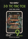 3-D Tic-Tac-Toe Atari cartridge scan