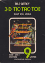 3-D Tic-Tac-Toe Atari cartridge scan