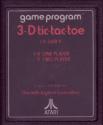 3-D Tic-Tac-Toe Atari cartridge scan