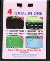 4 Game in One - Laser Blaser / Eskimo Jump / Turtle Race / Snow Hunter Atari cartridge scan