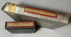 4 in 1 - Donkey Kong / Crack Pots / Plaque Attack / Tron II Atari cartridge scan