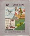4 in 1 - Moon Patrol / Pengo / Fathon / Jungle Hunt Atari cartridge scan
