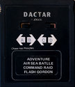 4 Jogos - Adventure / Air Sea Batlle / Command Raid / Flash Gordon Atari cartridge scan
