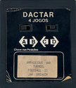 4 Jogos - Amphibious War / Turmoil / Football II / Jaw Breaker Atari cartridge scan
