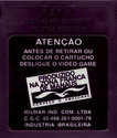 4 Jogos - Boom Bag / Amidar / Chopper Command / Corredor Cosmico Atari cartridge scan