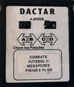 4 Jogos - Combate / Futebol II / Megaforce / Frogs e Flies Atari cartridge scan