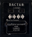 4 Jogos - Fantastic Voyager / Aink / Turmoil / Ptoyan Atari cartridge scan