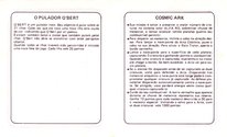 4 Jogos - Mission 3.000 A.D / O Pulador Q' Bert / Cosmicark / Megaforce Atari instructions