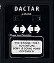 4 Jogos - Misterious Thie I / Adventure / Boby Is Going Home / Defender Atari cartridge scan