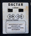 4 Jogos - Misterious Thie I / Adventure / Boby Is Going Home / Defender Atari cartridge scan