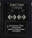4 Jogos - Misterious Thief / Adventure / Bobby Is Going Home / Defender Atari cartridge scan