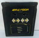4 Jogos - Pinball / Baskett / Basebal / Golf Atari cartridge scan