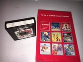 8 in 1 - Fishing / Outlaw / Tennis / Boxing / Freeway / Cowboy / Football / Chess Atari cartridge scan