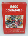 8 in 1 - Tokey Kong / Condor Attack / Space Envador / Soccer / Barzack / Yes Reevagi / Laaser / Space Raid Atari cartridge scan