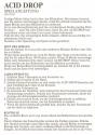 Acid Drop Atari instructions