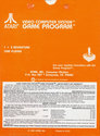 Adventure Atari cartridge scan