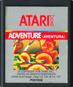 Adventure (Aventura) Atari cartridge scan