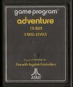 Adventure Atari cartridge scan