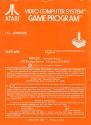 Adventure Atari cartridge scan