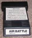 Air Battle Atari cartridge scan